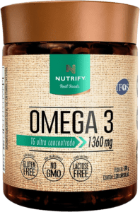 O omega-3 é um tipo de suplemento que auxilia nos exercícios físicos para emagrecer atuando na saciedade e desempenho nas atividades físicas