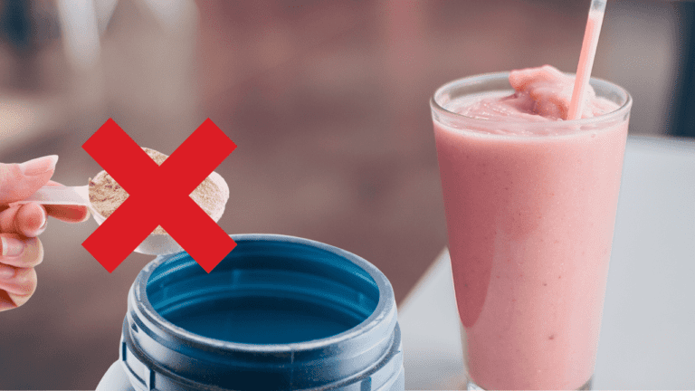 5 receitas de shake proteico sem whey protein